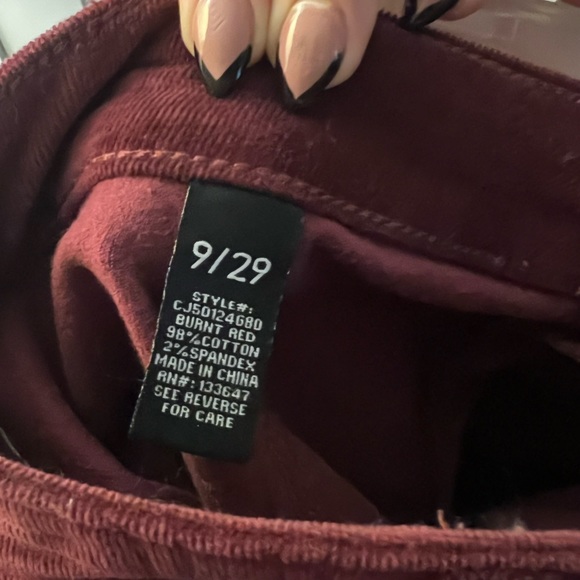 Women’s Corduroy Button Skirt - Picture 4 of 4